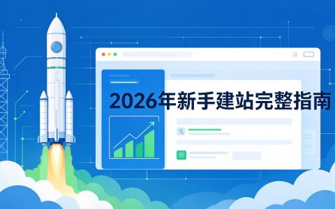 2026年新手建站完整指南